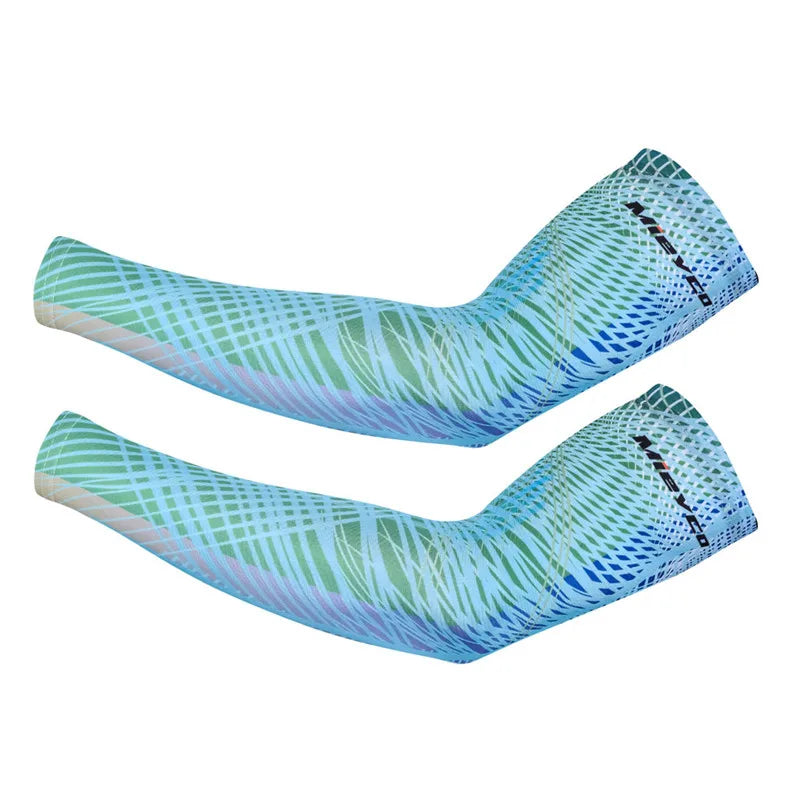 1 Pair Men Women Arm Sleeve Sun Protection Cycling Running Ciclismo for Mangas Para Brazo Sports Man Livraison Gratuite