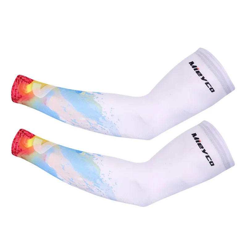 1 Pair Men Women Arm Sleeve Sun Protection Cycling Running Ciclismo for Mangas Para Brazo Sports Man Livraison Gratuite