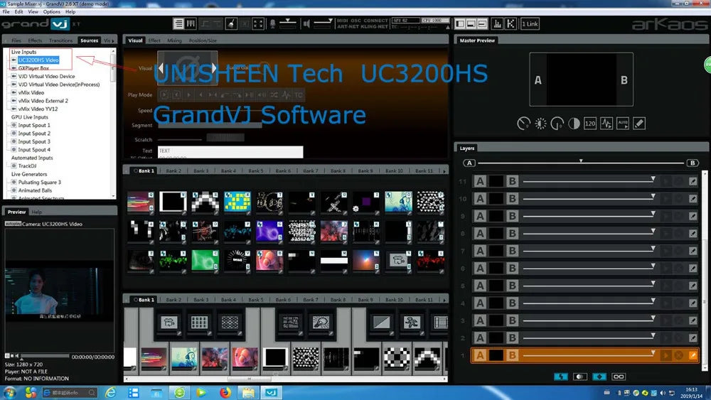 UNISHEEN 2-Channel SDI HDMI VIDEO CAPTURE Card Box USB3.0 60FPS FPGA Grabber Dongle Game Streaming Equipment 1080P OBS VMix