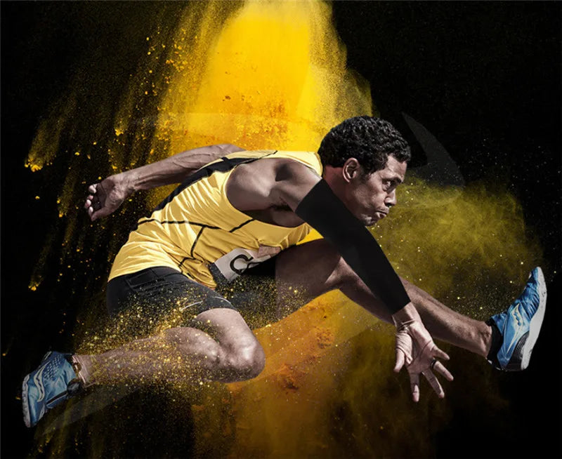 1 Pair Men Women Arm Sleeve Sun Protection Cycling Running Ciclismo for Mangas Para Brazo Sports Man Livraison Gratuite
