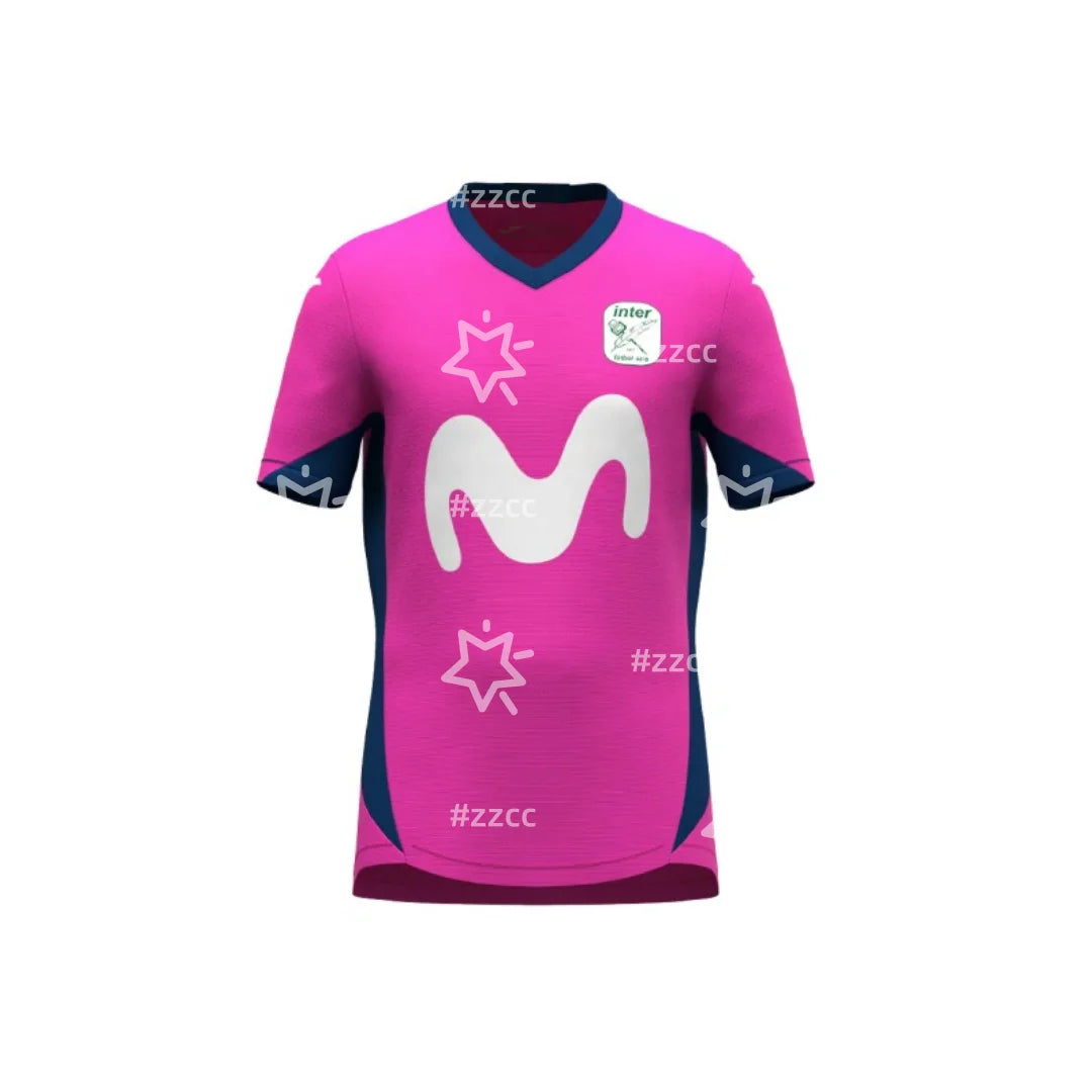 25-26 Inter Movistar FS Futsal Football jersey Training kit Summer Sports Men's T-Shirt Children's Clothing Tee Y2k Woman