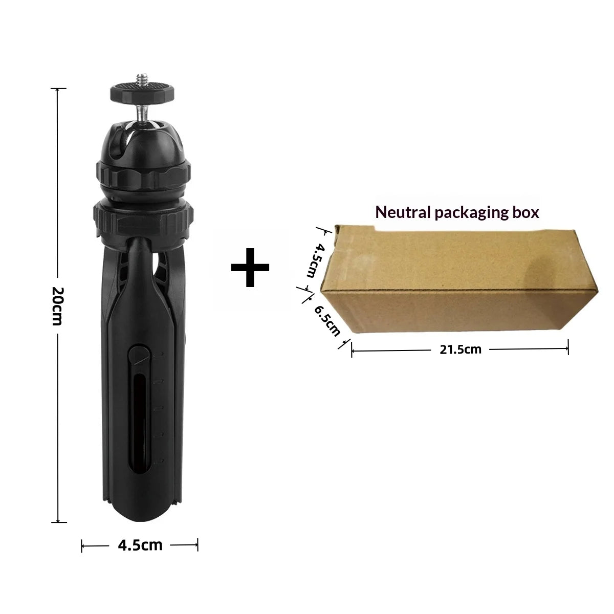 Adjustable Retractable Desktop Tripod Universal Stand for Camera Projector Portable Table Holder Bracket