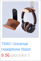 Portable Aluminum Alloy Headphone Stand Holder Rotary Hanging Hook Metal Headset Hanger