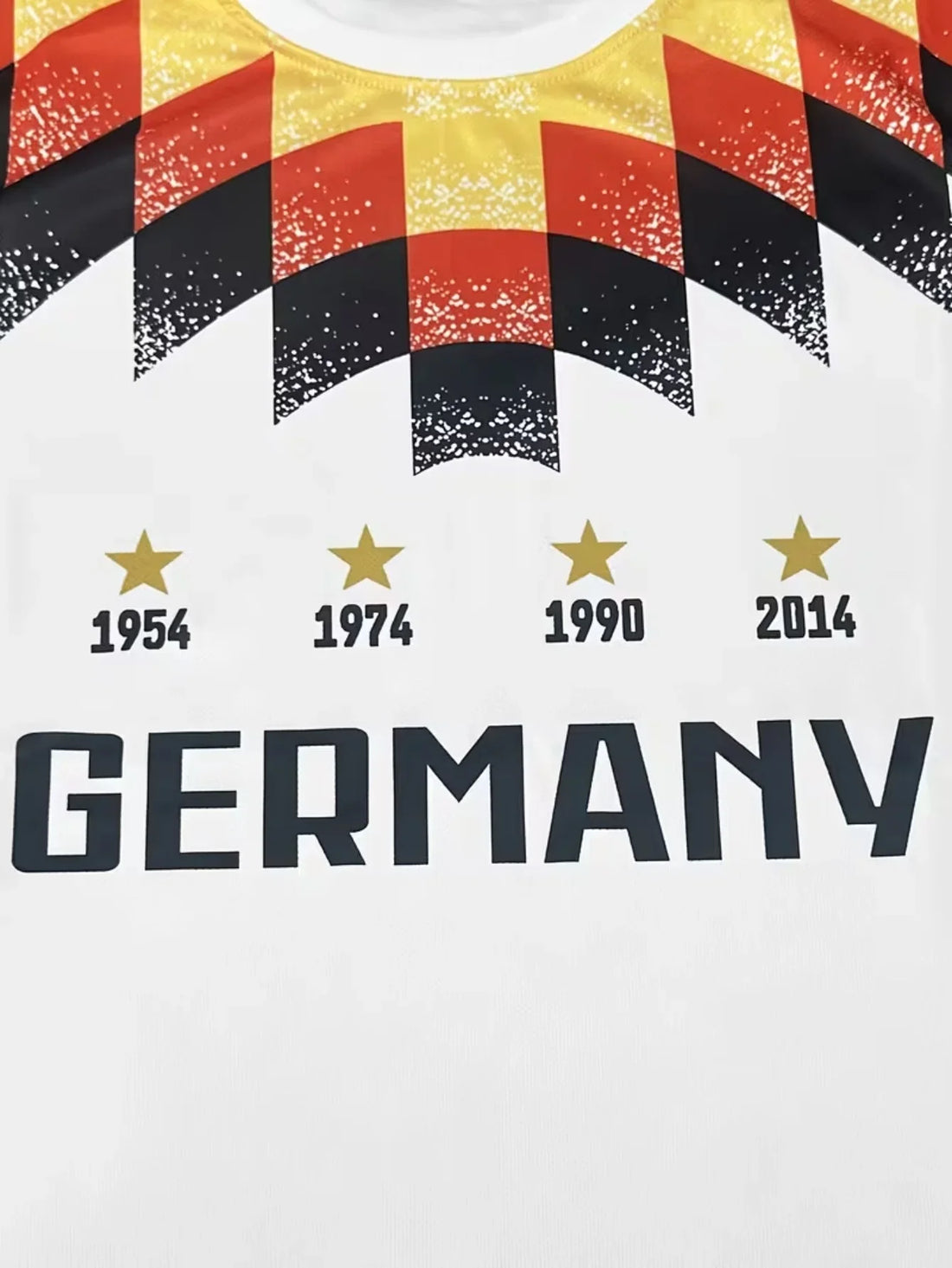Men's Slim Fit German National Team Football Jersey Breathable Training Top Lightweight Sports T-Shirt for Fitness And Matches