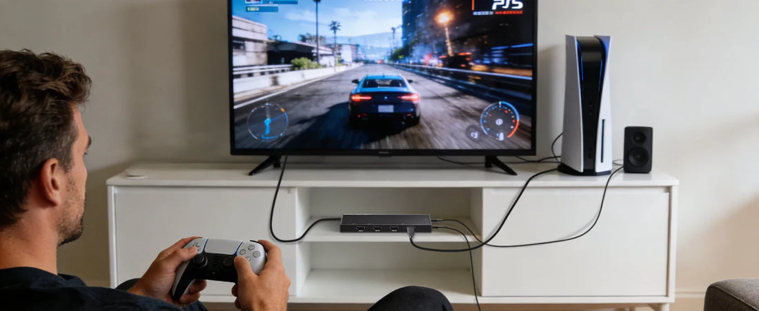 4 Channels 4K60 HDMI Capture Card 4 in 1 out UVC USB Video Capture Card with HDMI Loopout for Gaming And Streaming