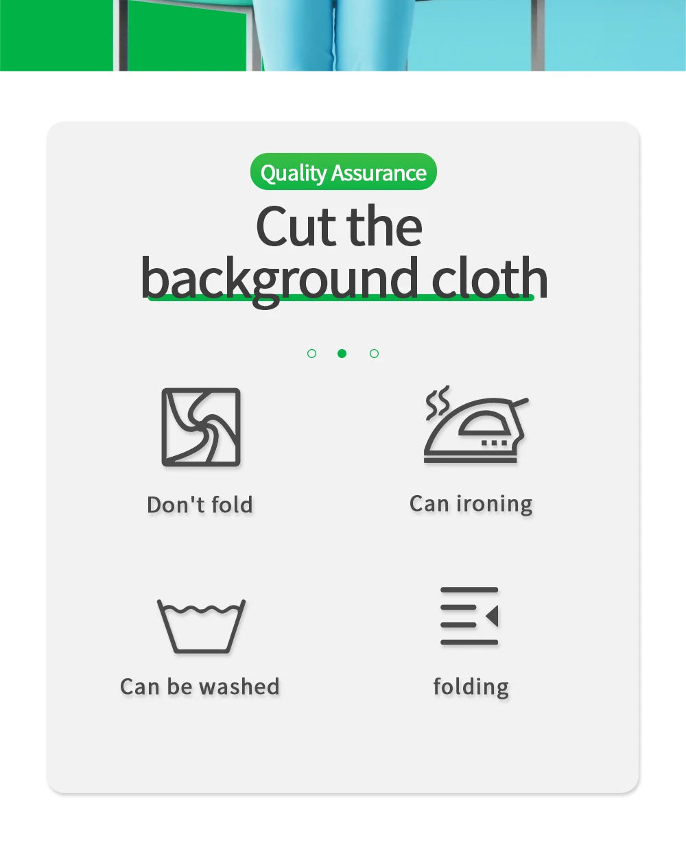 GAINVANE Background For Photography Backdrop Cloth Paper Multiple Colors Studio Fond Photo Solid Green Screen Muslin Shooting