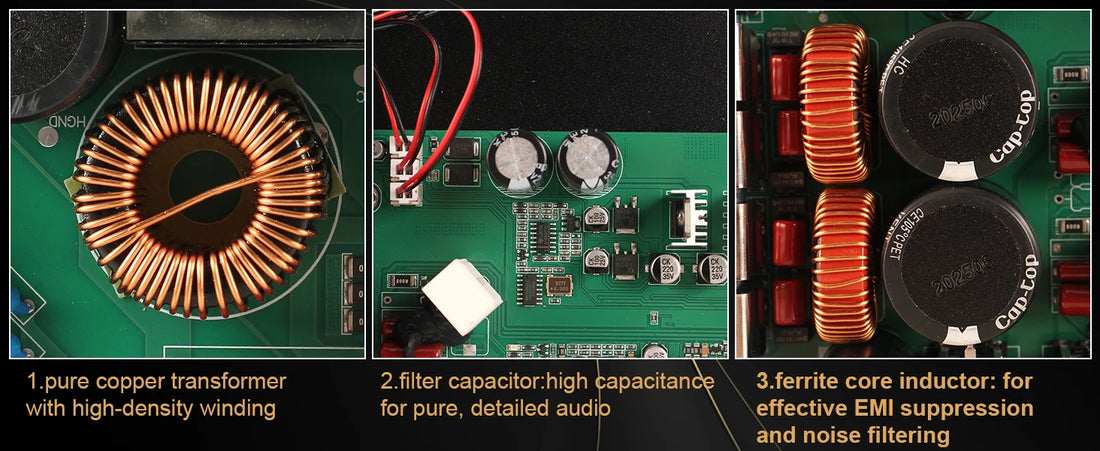 FULUODE T162P-FX Professional dual-channel power amplifier 1U 2 x 1500W 4-ohm audio amplifier with XLR stereo bridged, parallel