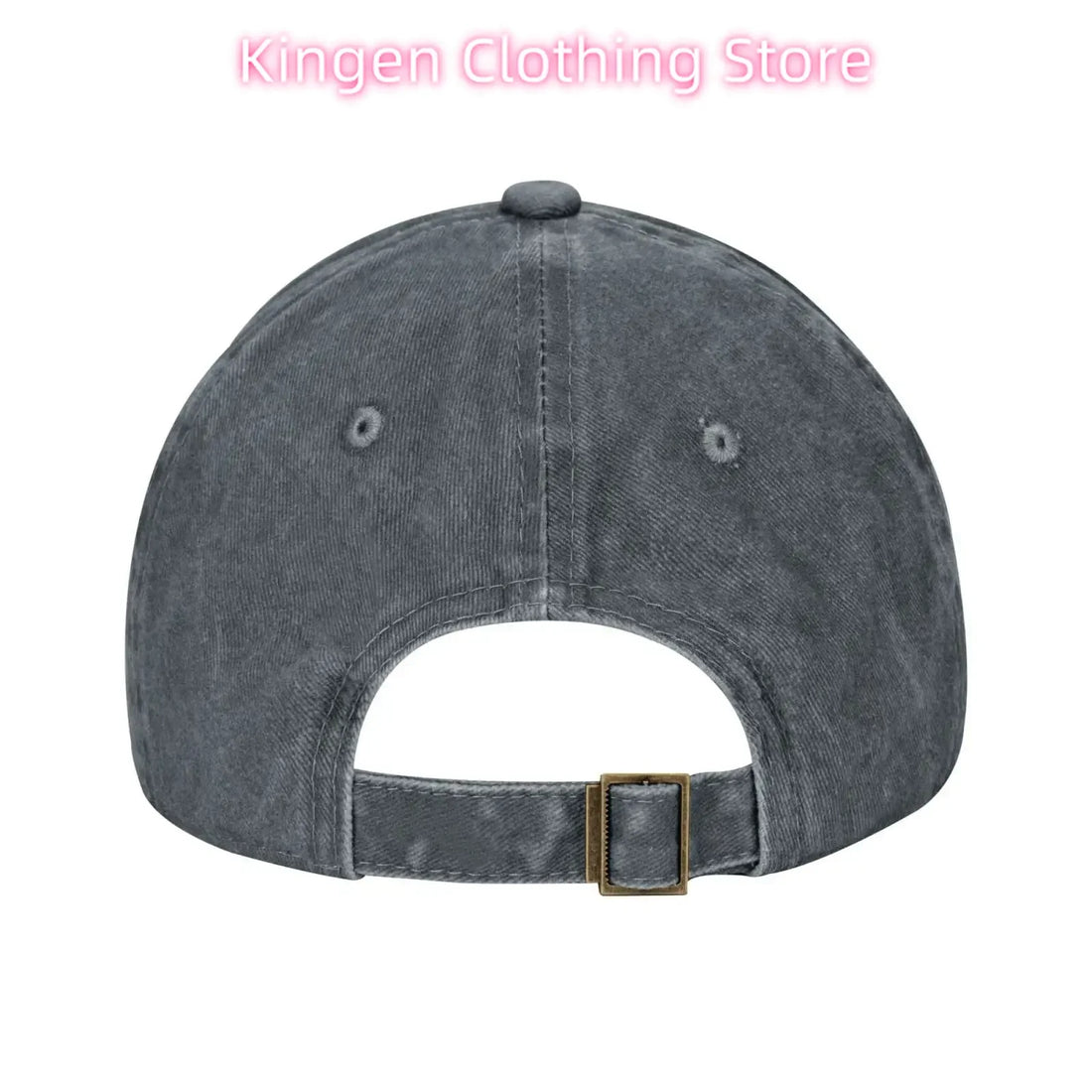 Cute Frog Flower Adjustable Washed Denim Cotton Low Profile Man Dad Trucker Hat Fitted Baseball Ball Cap for Men Unisex Headwear