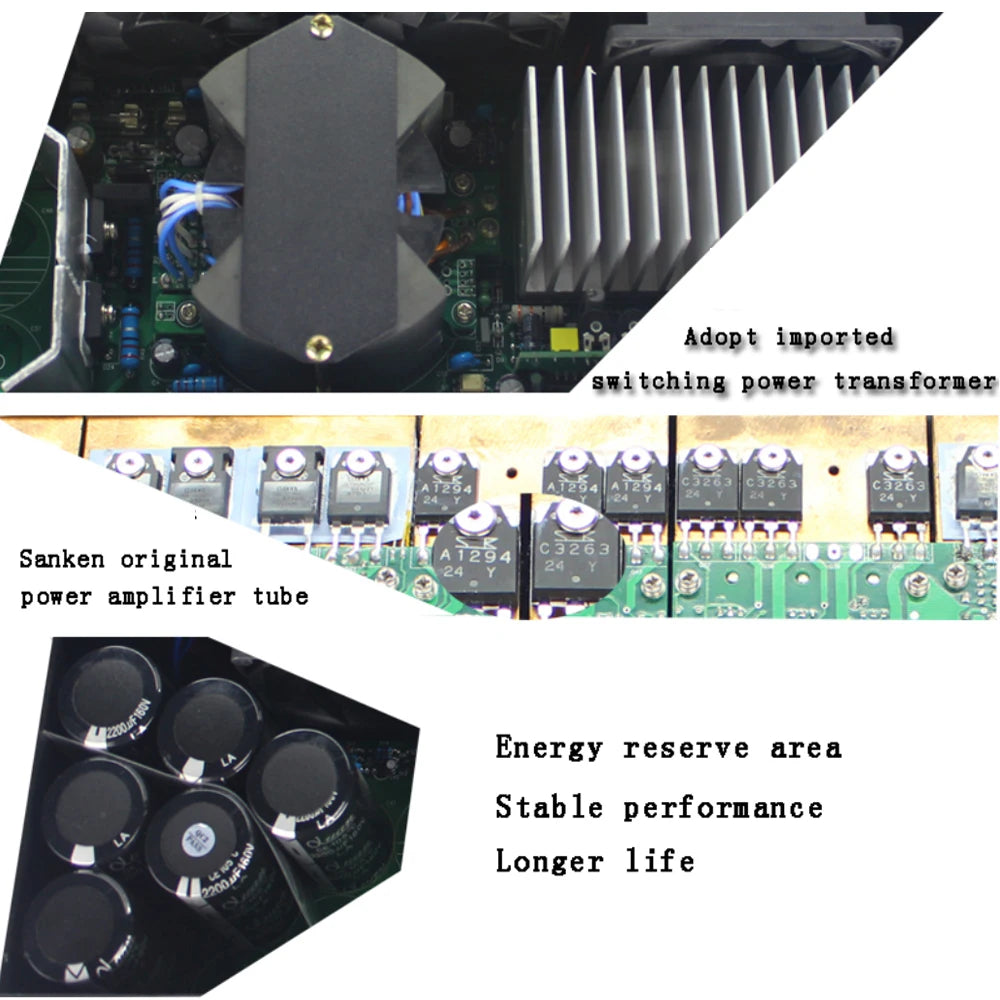 FP10000Q 4-channels Power Amplifier 10000watts Class-D  Professional Audio Amplifiers For Dual 15 Speakers Or Line Array