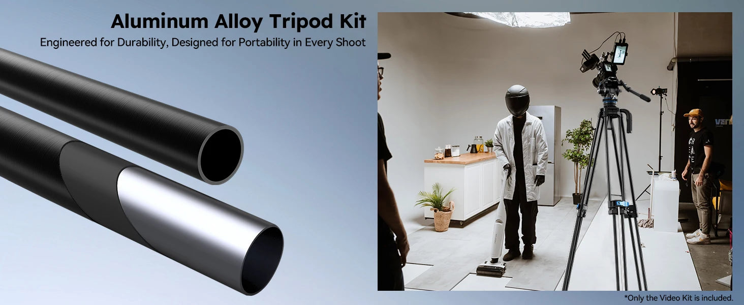 SIRUI SQ75 178CM Aluminum Alloy Travel Tripod For DLRS Camera Stability Tripod For Camera and Phone 8KG Load