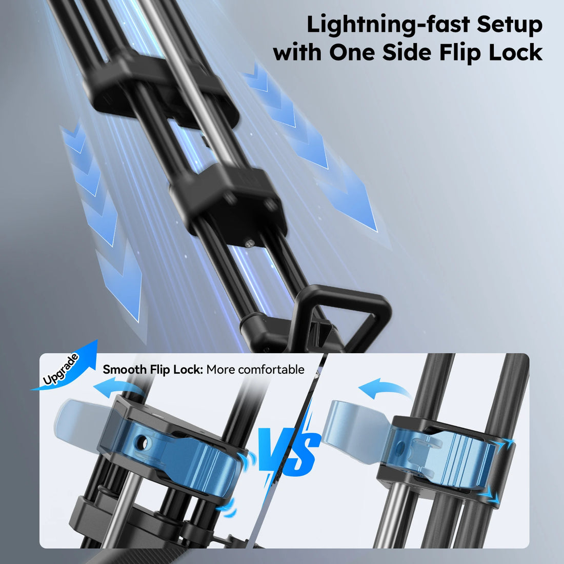 SIRUI SQ75 178CM Aluminum Alloy Travel Tripod For DLRS Camera Stability Tripod For Camera and Phone 8KG Load