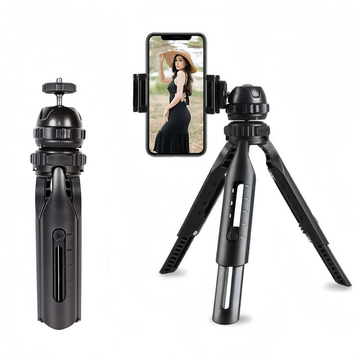Adjustable Retractable Desktop Tripod Universal Stand for Camera Projector Portable Table Holder Bracket