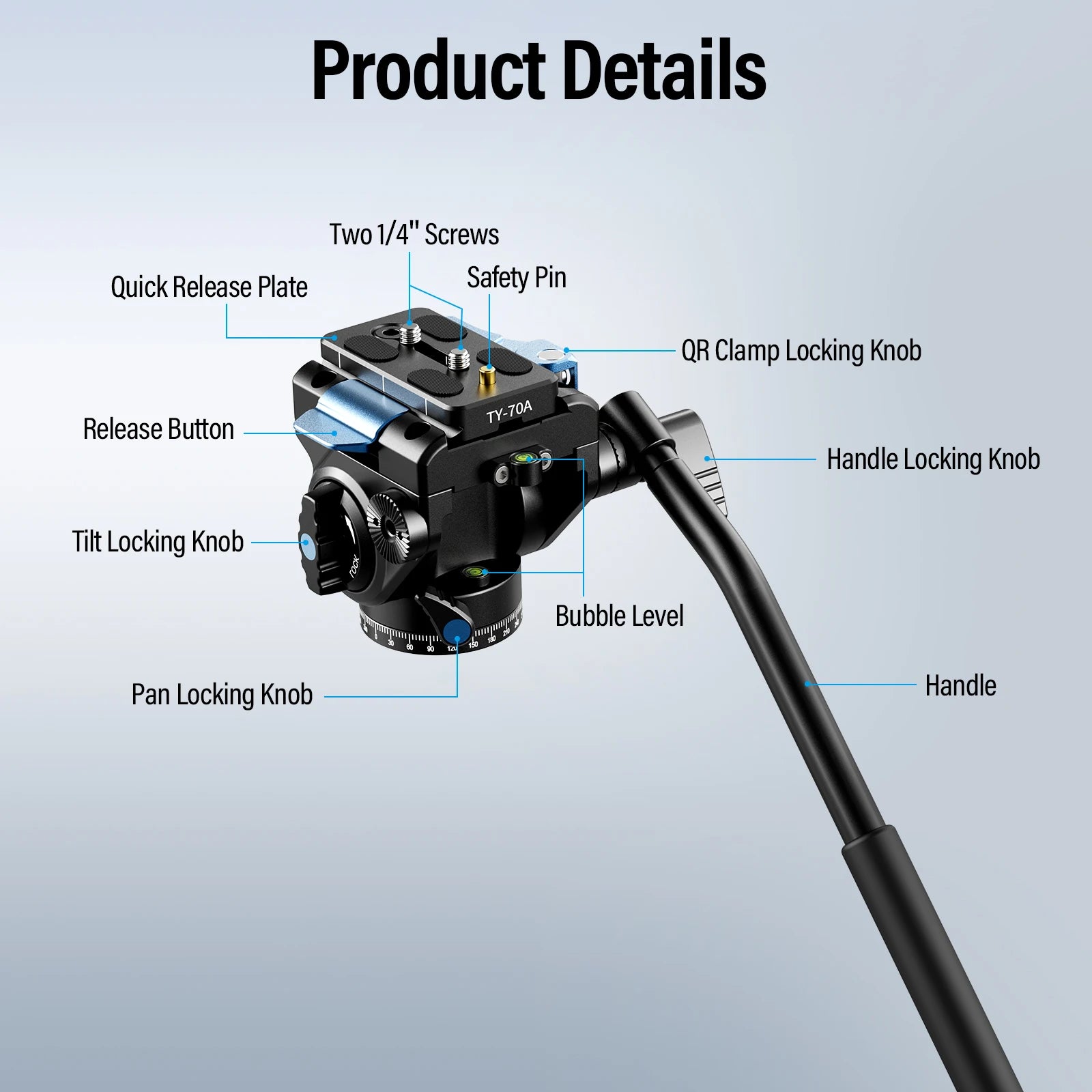 SIRUI ST-124 Carbon Fiber Video Tripod With VA-5X Fluid Video Head For Canon Sony DSLRs Video Camera Professional Tripod