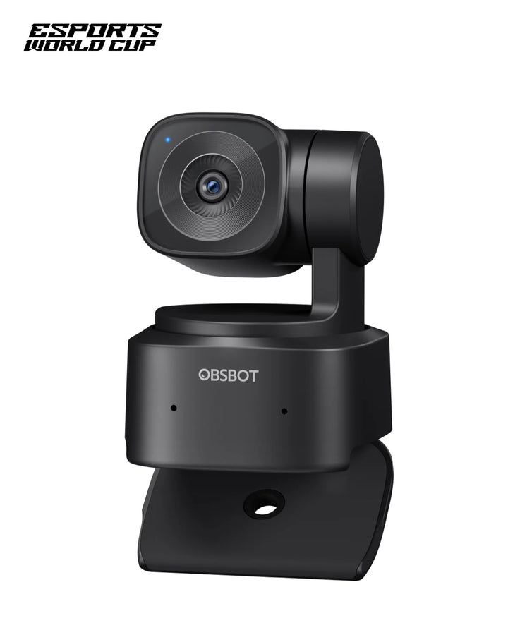 OBSBOT Tiny SE 1080P 100FPS Webcam for PC, AI Tracking PTZ Streaming Camera with 1/2.8" Sensor, Gesture Control, Dual ISO, HDR
