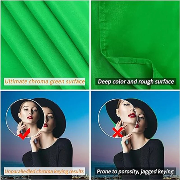 GAINVANE Backdrop Cloth White Black Green Screen Color Cotton Textile Muslin Photo Backgrounds Studio Photography Chroma Key