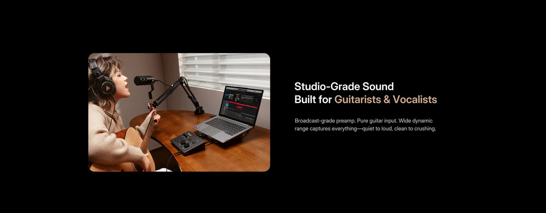 MAONO P2 Hybrid USB Audio Interface Mixers Dual XLR for PC Phone iPad Guitar 56dB Gain Loopback for Podcast Streaming Recording