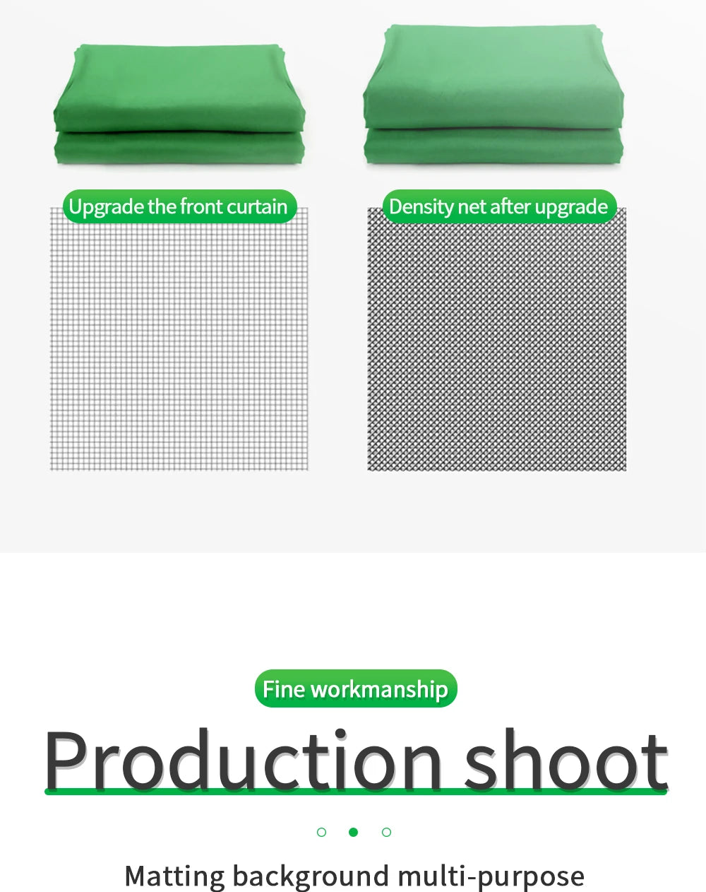 GAINVANE Backdrop Cloth White Black Green Screen Color Cotton Textile Muslin Photo Backgrounds Studio Photography Chroma Key