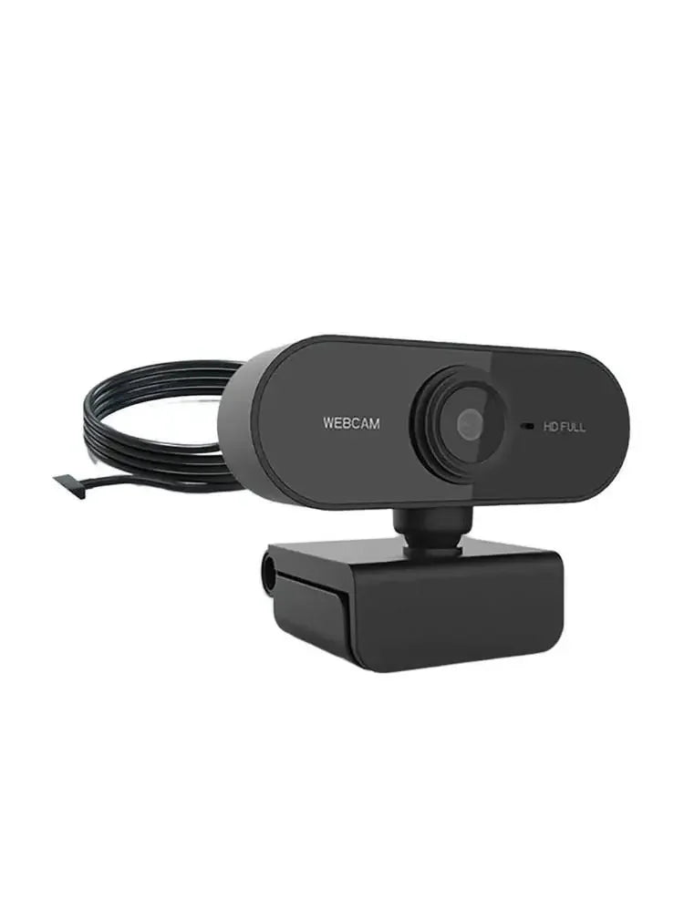 1080P HD Mini Webcam with microphone, usb interface supports laptop desktop computer, suitable for live video call conference