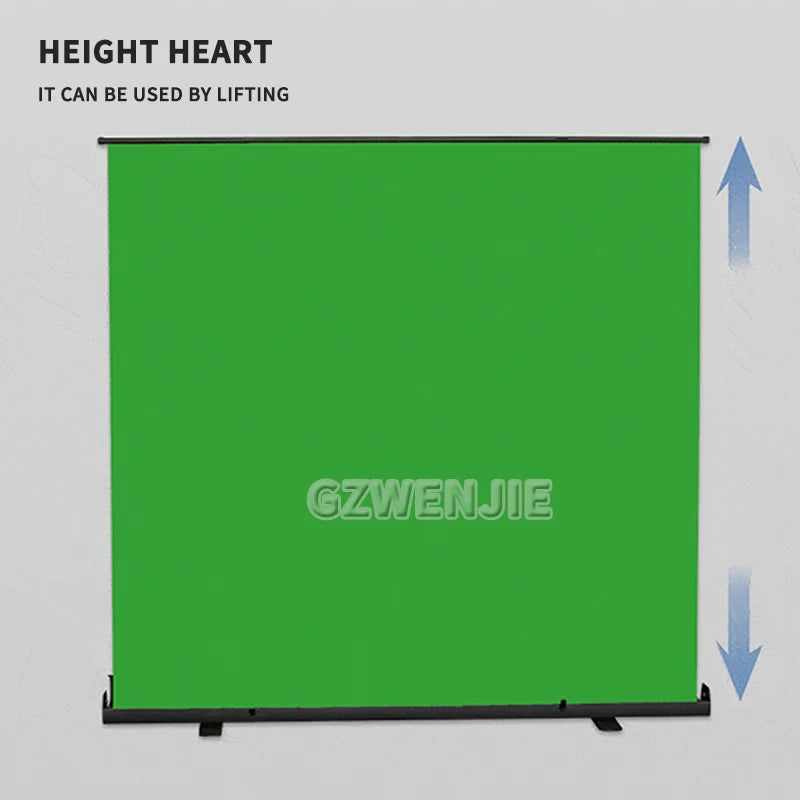Green Screen Photography Props Portable Chroma Key Background Photos Suitable For YouTube Video Studio Reflector Backdrop Cloth