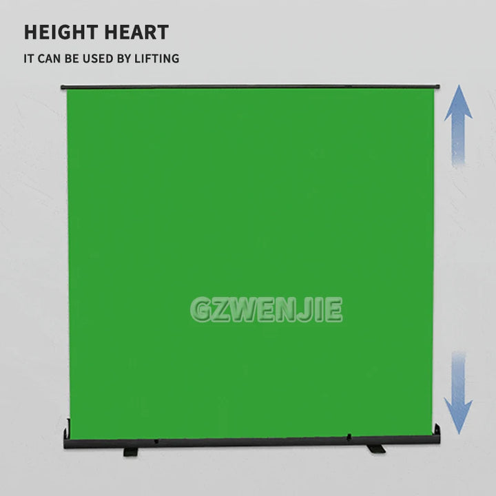 Green Screen Photography Props Portable Chroma Key Background Photos Suitable For YouTube Video Studio Reflector Backdrop Cloth