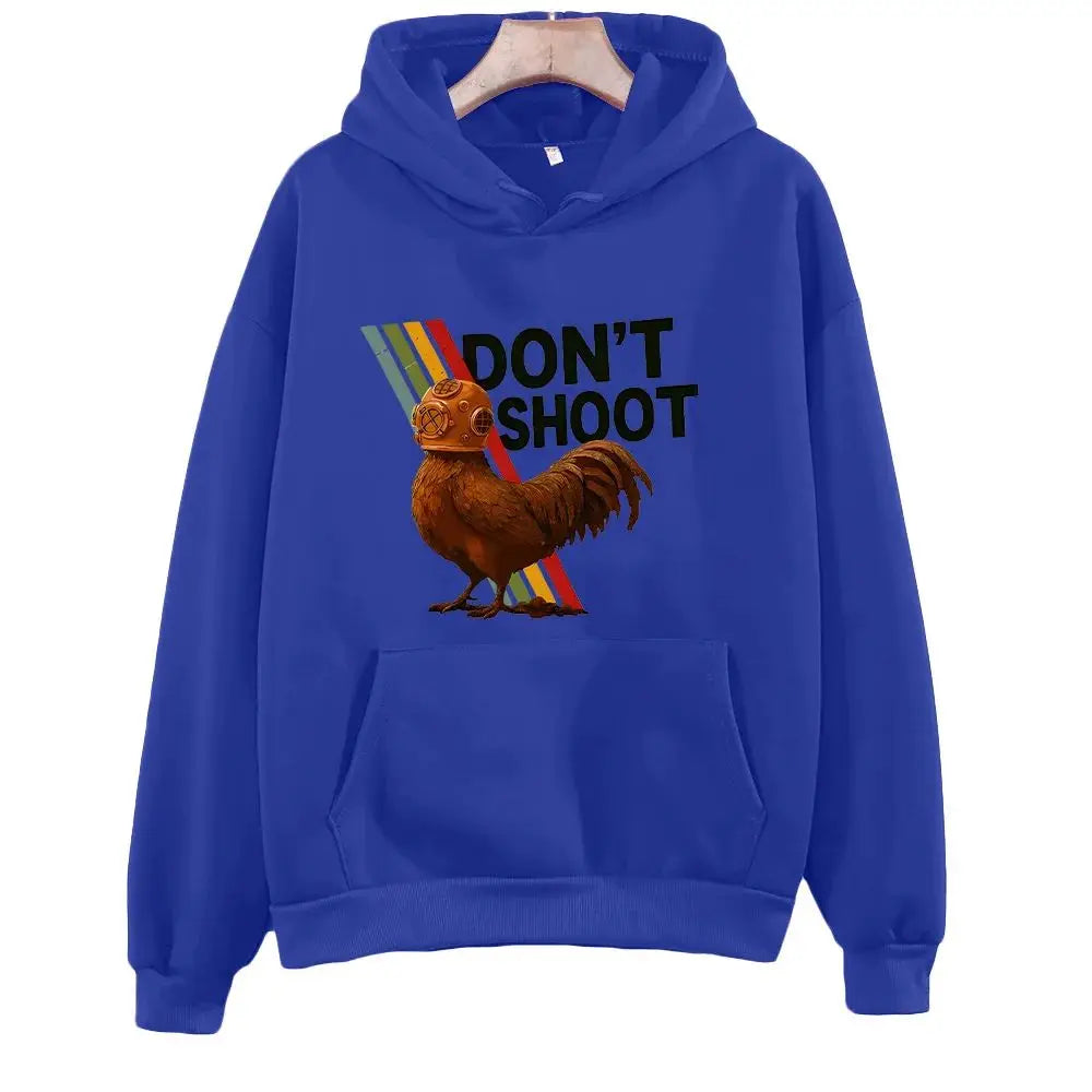 Gamer Gift Sweatshirt Arc Raiders Inspirate Pullovers Casual Y2K Top Don't Shoot Arc Hoody ARC Raiders Raiders Hoodies Unisex