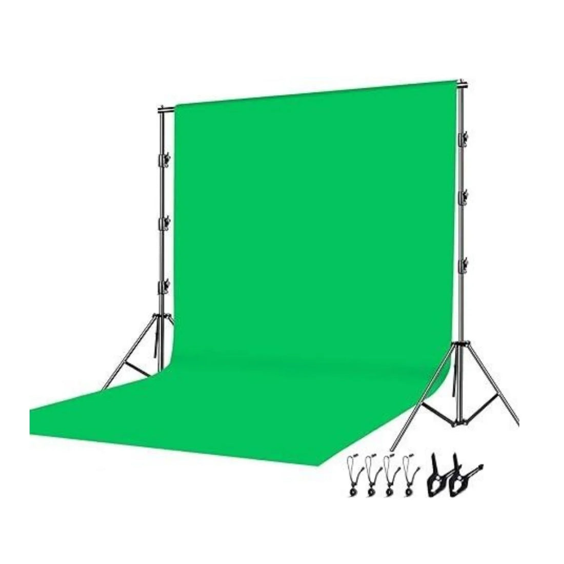 Photography Background Stand Kit With Backdrops Cloth Stand Support System 2.6X3M for Photo Studio Chroma Key Green Screen Frame