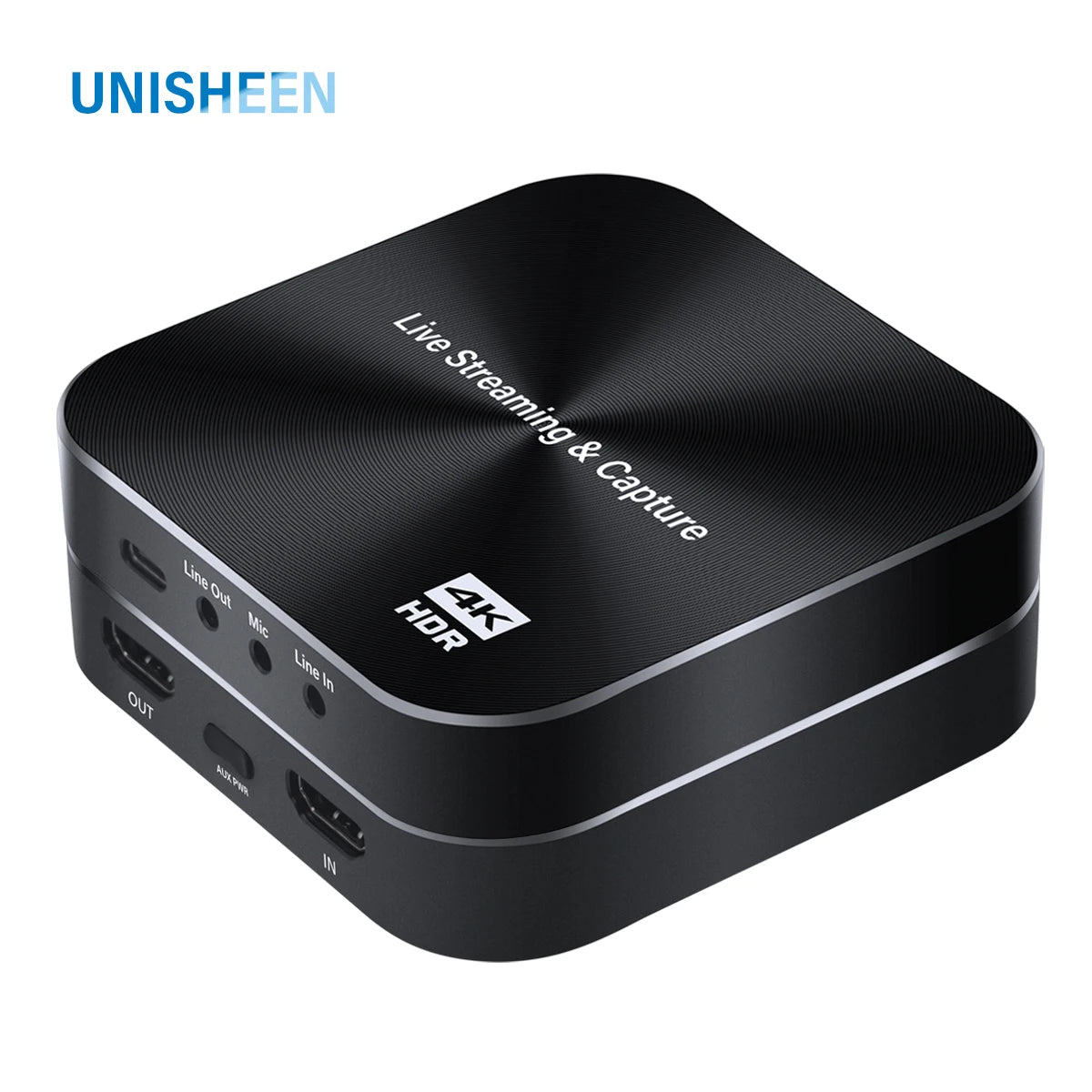 UNISHEEN 2-Channel SDI HDMI VIDEO CAPTURE Card Box USB3.0 60FPS FPGA Grabber Dongle Game Streaming Equipment 1080P OBS VMix
