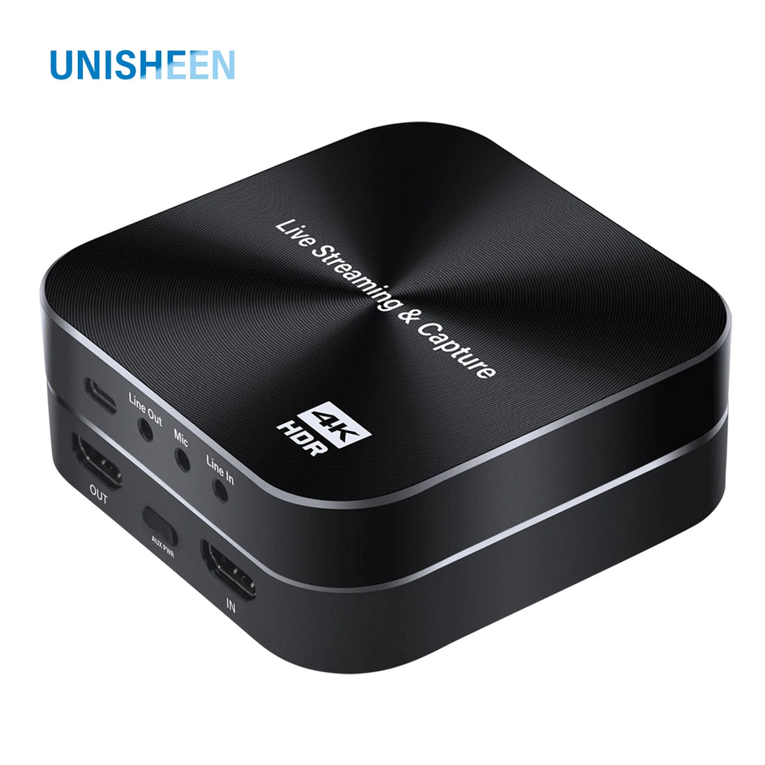 UNISHEEN 2-Channel SDI HDMI VIDEO CAPTURE Card Box USB3.0 60FPS FPGA Grabber Dongle Game Streaming Equipment 1080P OBS VMix