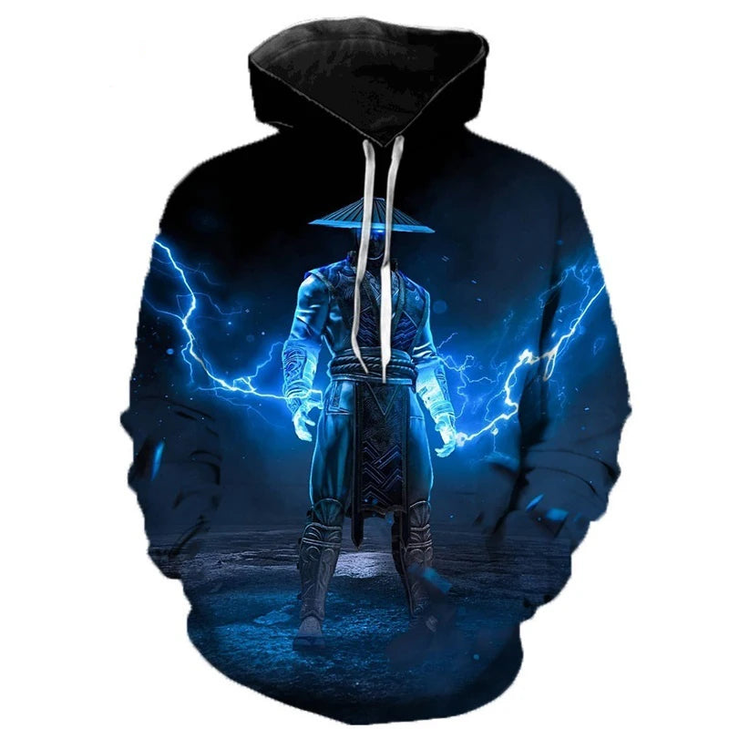 Mortal Kombat Game 3D Print Hoodie Men Women Streetwear Fashion Hoodies Oversized Pullovers Hooded Sweatshirts Tops Man Clothing