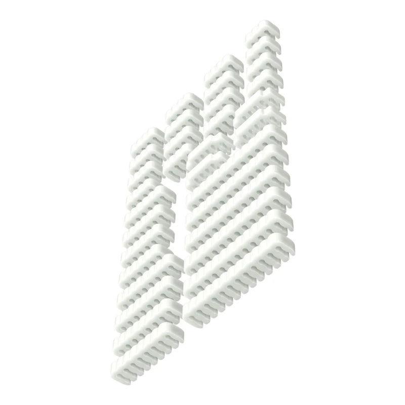 34Piece Power Cable Combs Set, Acrylic Sleeve Management for Computer Case