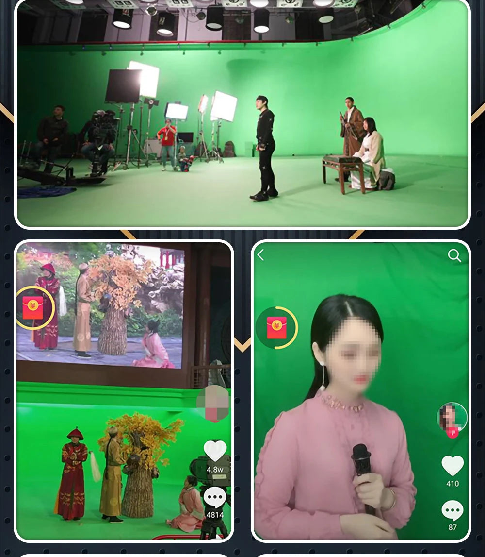 GAINVANE Background For Photography Backdrop Cloth Paper Multiple Colors Studio Fond Photo Solid Green Screen Muslin Shooting