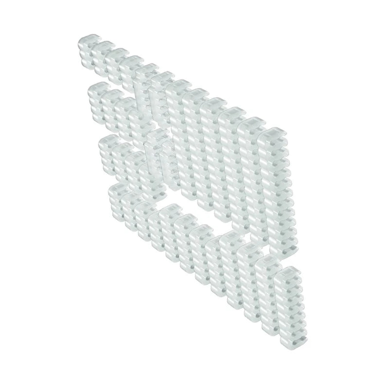 34Piece Power Cable Combs Set, Acrylic Sleeve Management for Computer Case