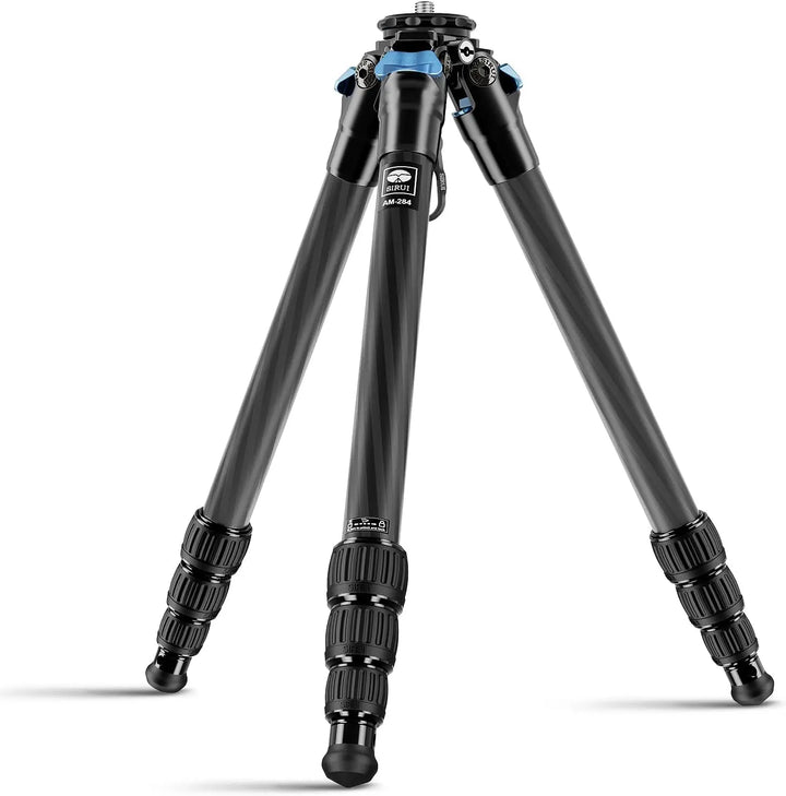 Carbon Fiber Camera Tripod for Travel, 4-Section Legs, Twist Locks, Loads 33LB, Max Height 47.2"