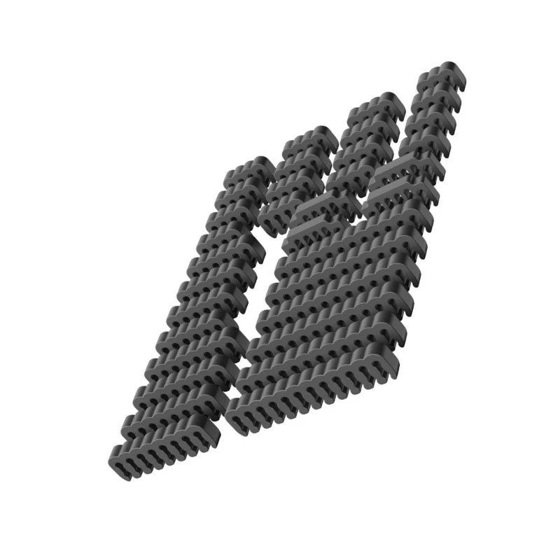 34Piece Power Cable Combs Set, Acrylic Sleeve Management for Computer Case
