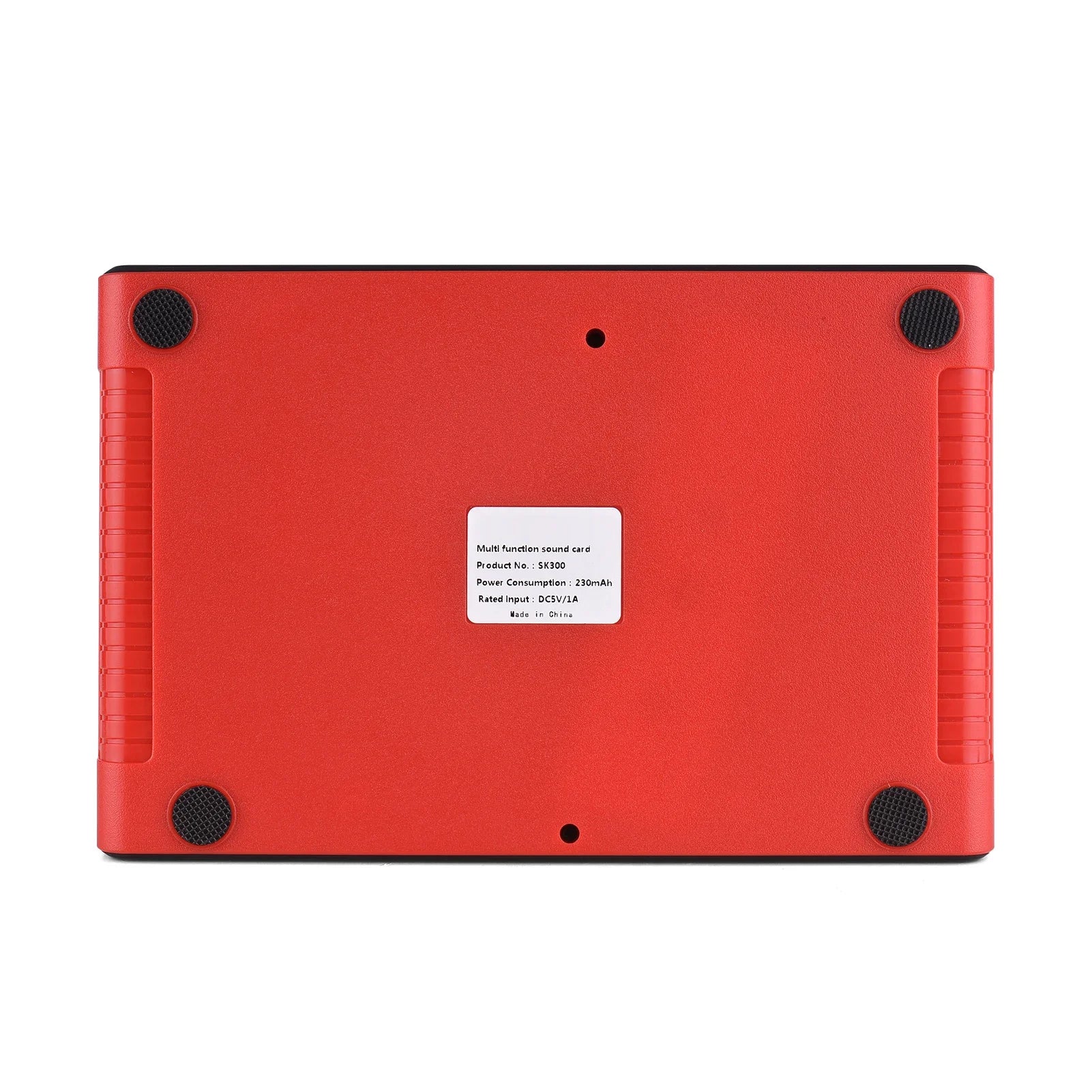 SK300 Live Sound Card External Voice Changer Audio Mixer Built-in Rechargeable Battery Multiple Sound Effects for Live