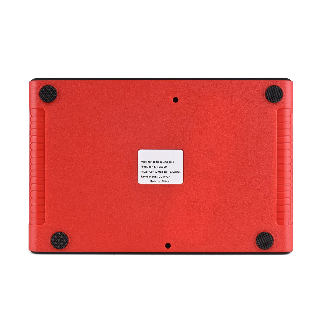 SK300 Live Sound Card External Voice Changer Audio Mixer Built-in Rechargeable Battery Multiple Sound Effects for Live