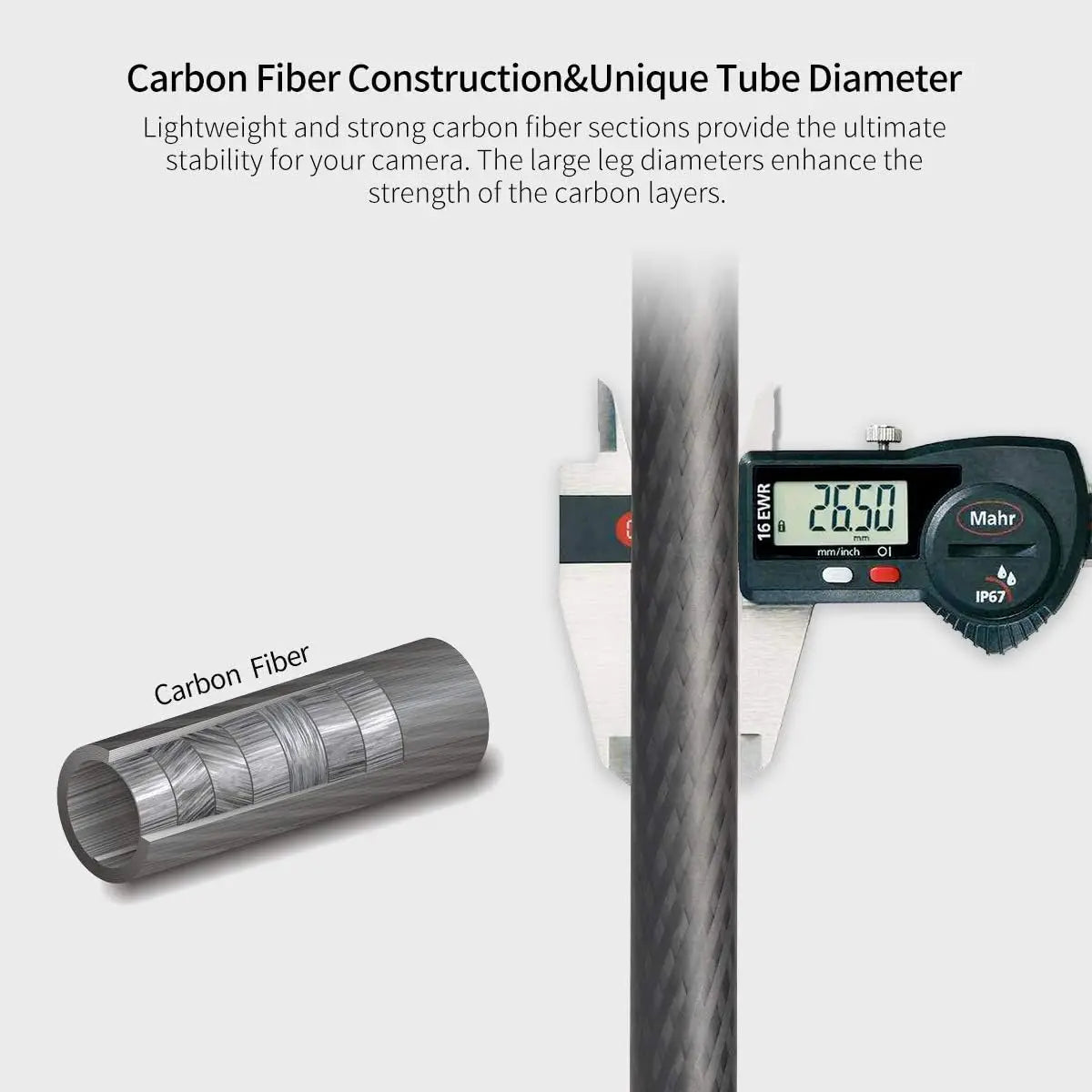 SIRUI ST-124 Carbon Fiber Video Tripod With VA-5X Fluid Video Head For Canon Sony DSLRs Video Camera Professional Tripod