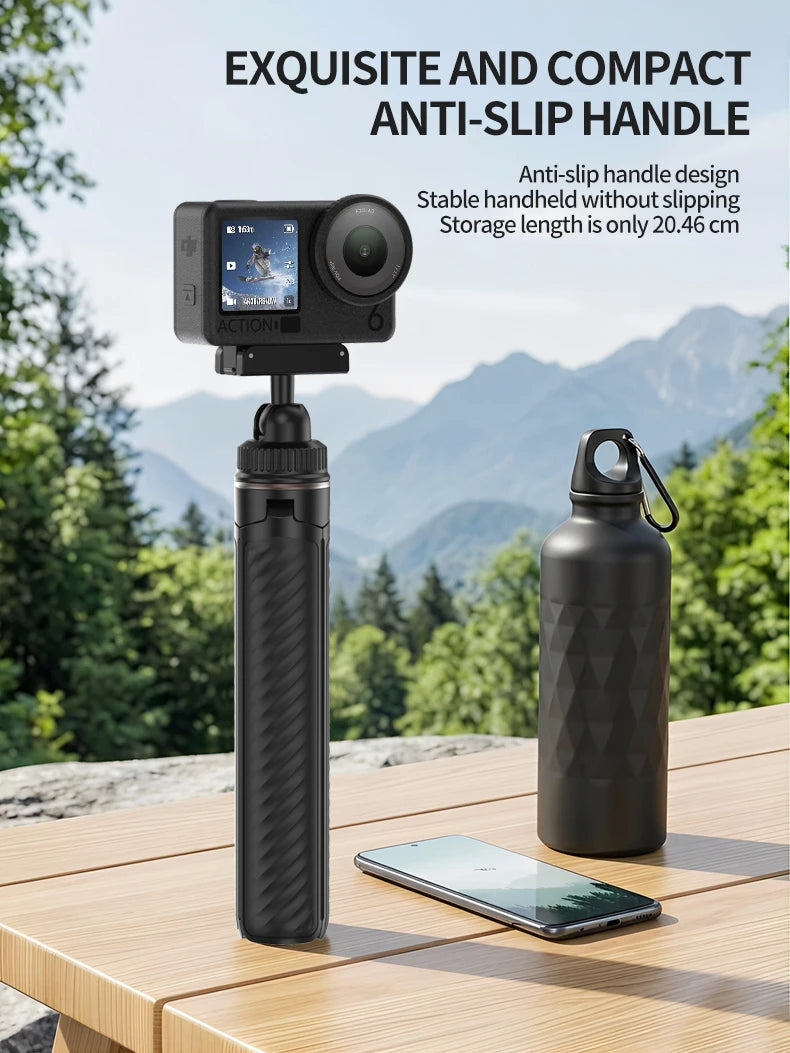 Mini Tripod Stand For Action6 & Osmo Nano , 20-67cm adjustable length selfie stick tripod Action Tripod accessories