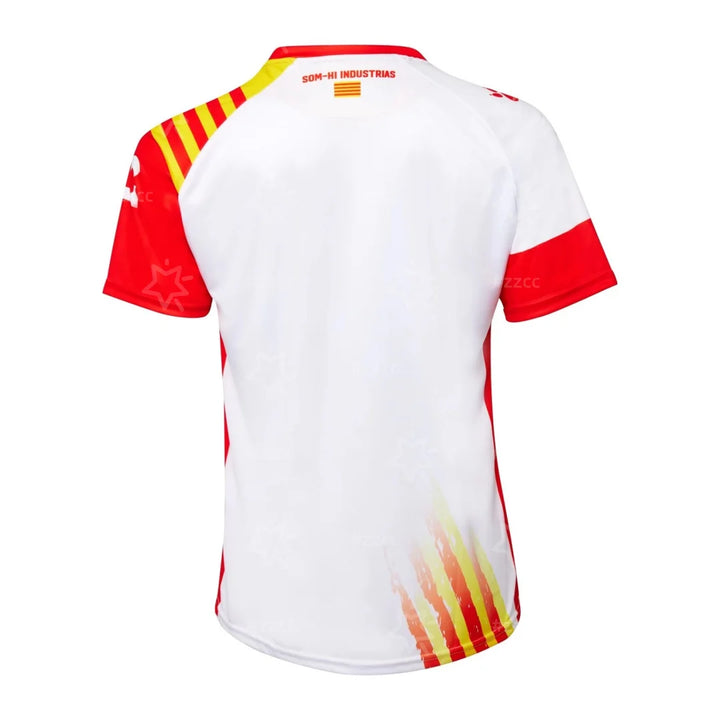 25-26 Primera División de Futsal Industrias Santa Coloma Home Football Jersey Sports Dry Quickly Men's T-Shirt Kid's Clothing