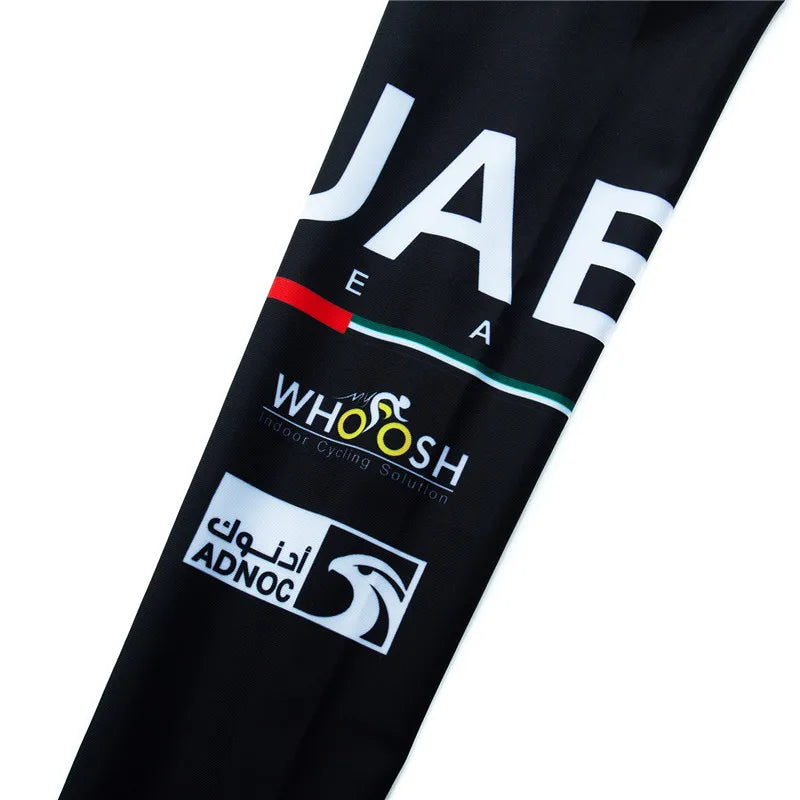 UAE Team UV Protection Bicycle Sleeves Sunscreen Arm Warmer Running Cycling Mtb Arm Cover Cuff for Sports Fitness