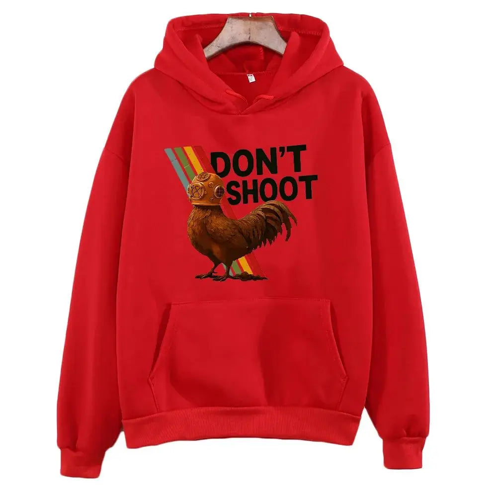 Gamer Gift Sweatshirt Arc Raiders Inspirate Pullovers Casual Y2K Top Don't Shoot Arc Hoody ARC Raiders Raiders Hoodies Unisex
