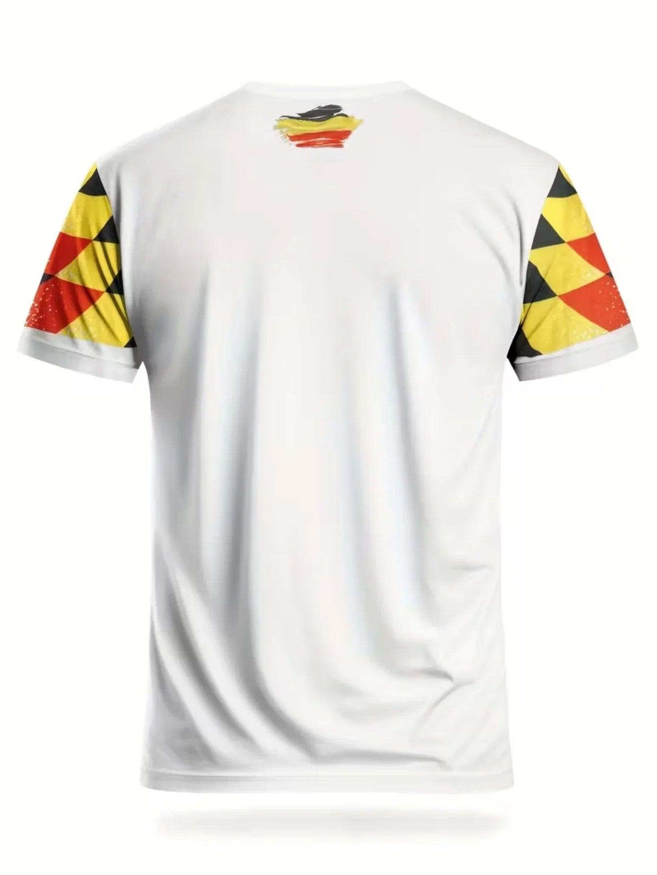 Men's Slim Fit German National Team Football Jersey Breathable Training Top Lightweight Sports T-Shirt for Fitness And Matches