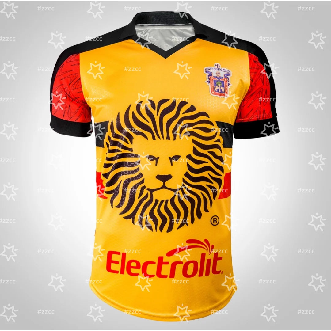 25-26 Leones Negros football jersey Training set Mexico jersey Summer Sports Quick Dry Men's T-Shirt Kid's Tee Womens Tops  ﻿ ﻿