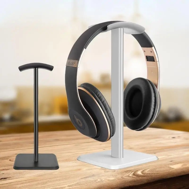Universal Headphone Stand Plastic Headset Holder Flexible Support Desktop Hanger Dual Use For Headphone Mobile Phone Accessory